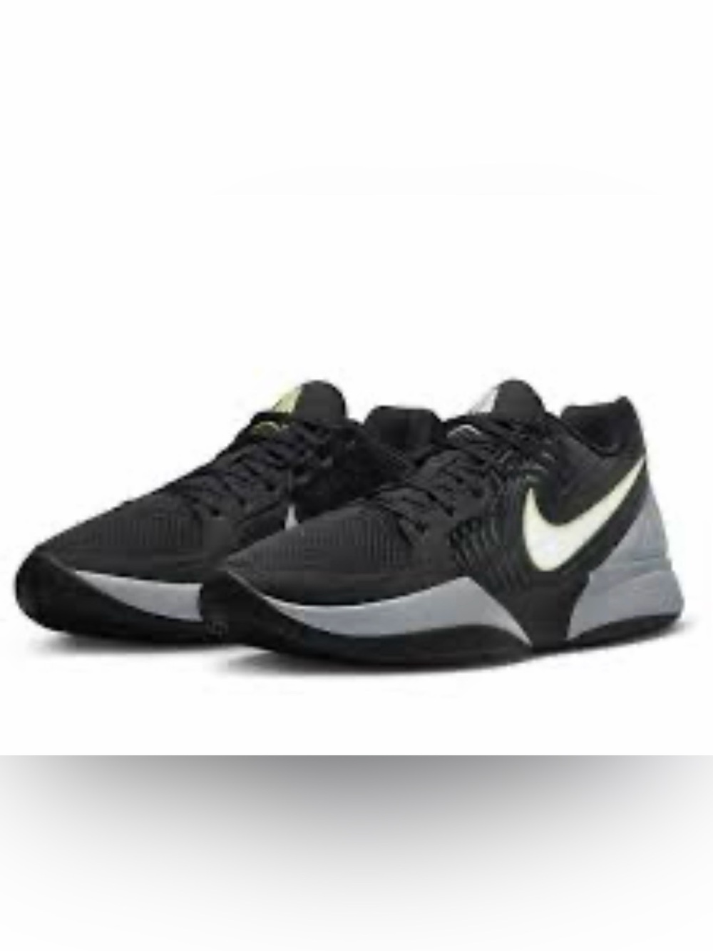 Nike JA 2 GS Black Phantom Smoke Grey Basketball Shoes Youth 6Y